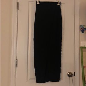 Black Maxi Skirt